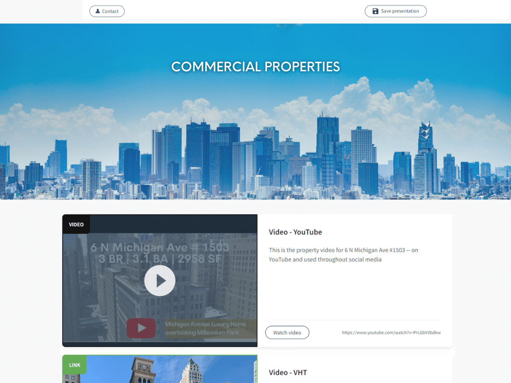 commercial properties hignote presentation