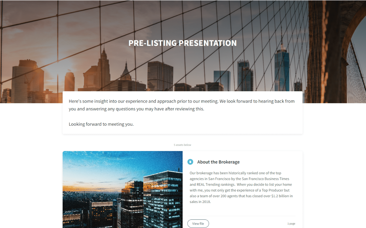 top real estate presentation software
