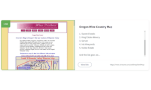 oregon wine county map