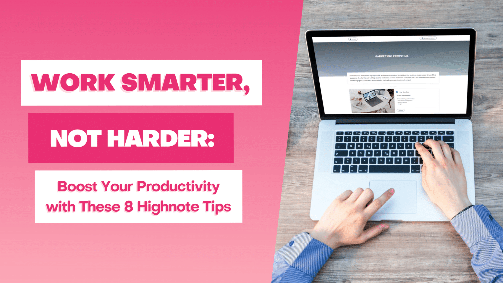boost your productivity